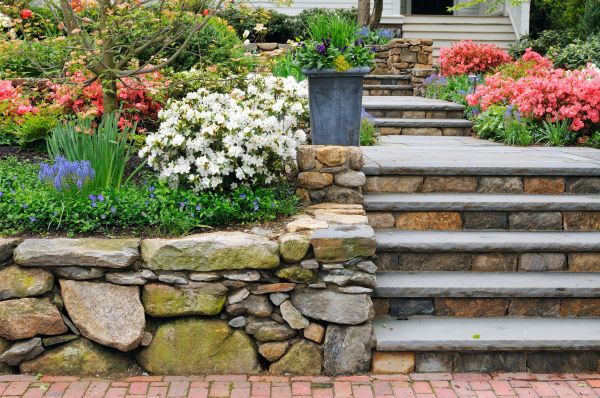 Stone Stairs Repair in Fishers