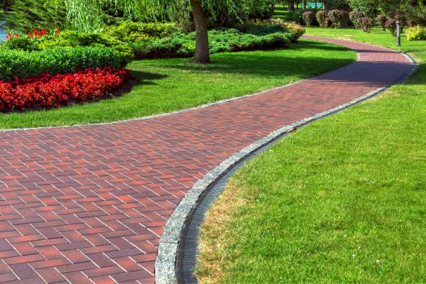 Brick Walkway Installation in Fishers