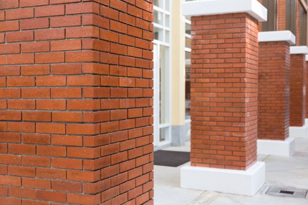 Brick Column Installation in Fishers
