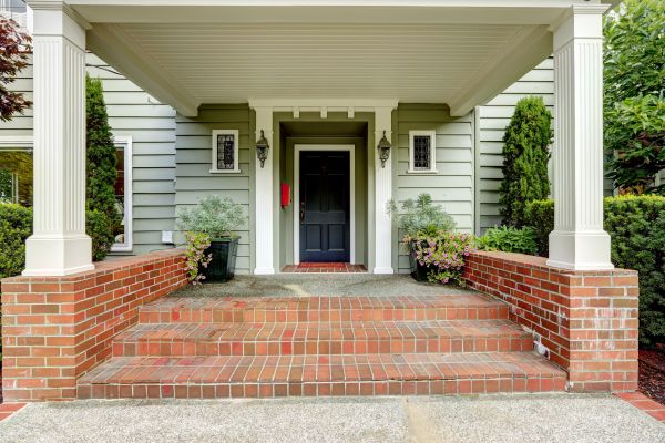 Front Porch Masonry Repair in Fishers