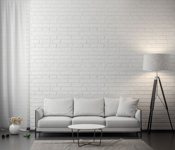 White Brick Installation in Fishers