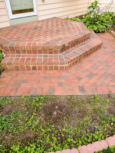 Brick Stoop Repair in Fishers