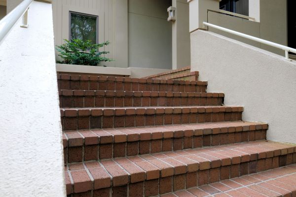 Entryway Brick Repair in Fishers