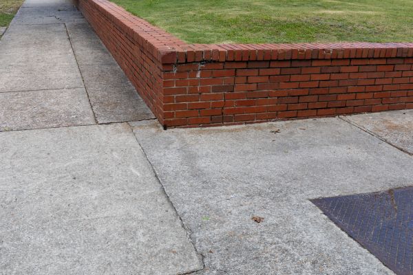 Brick Retaining Wall Repair in Fishers